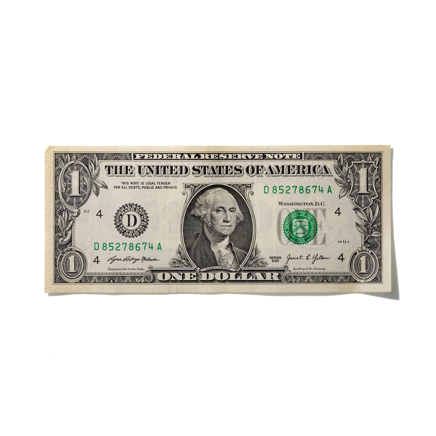 One-Dollar Bill No. 918