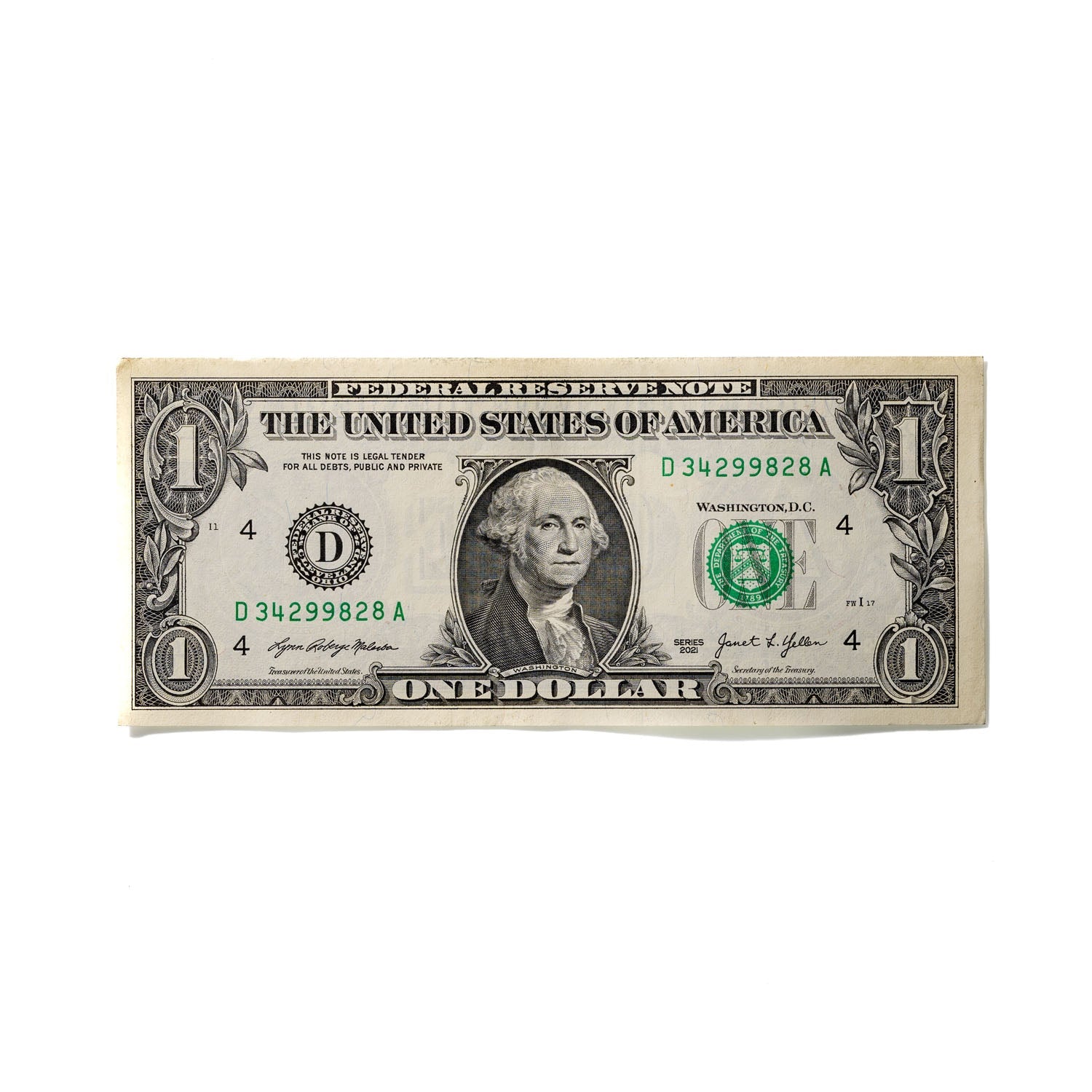 One-Dollar Bill No. 920