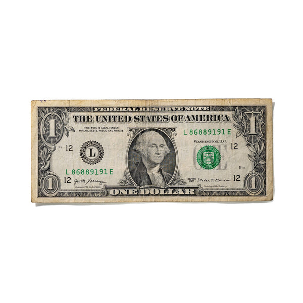 One-Dollar Bill No. 925