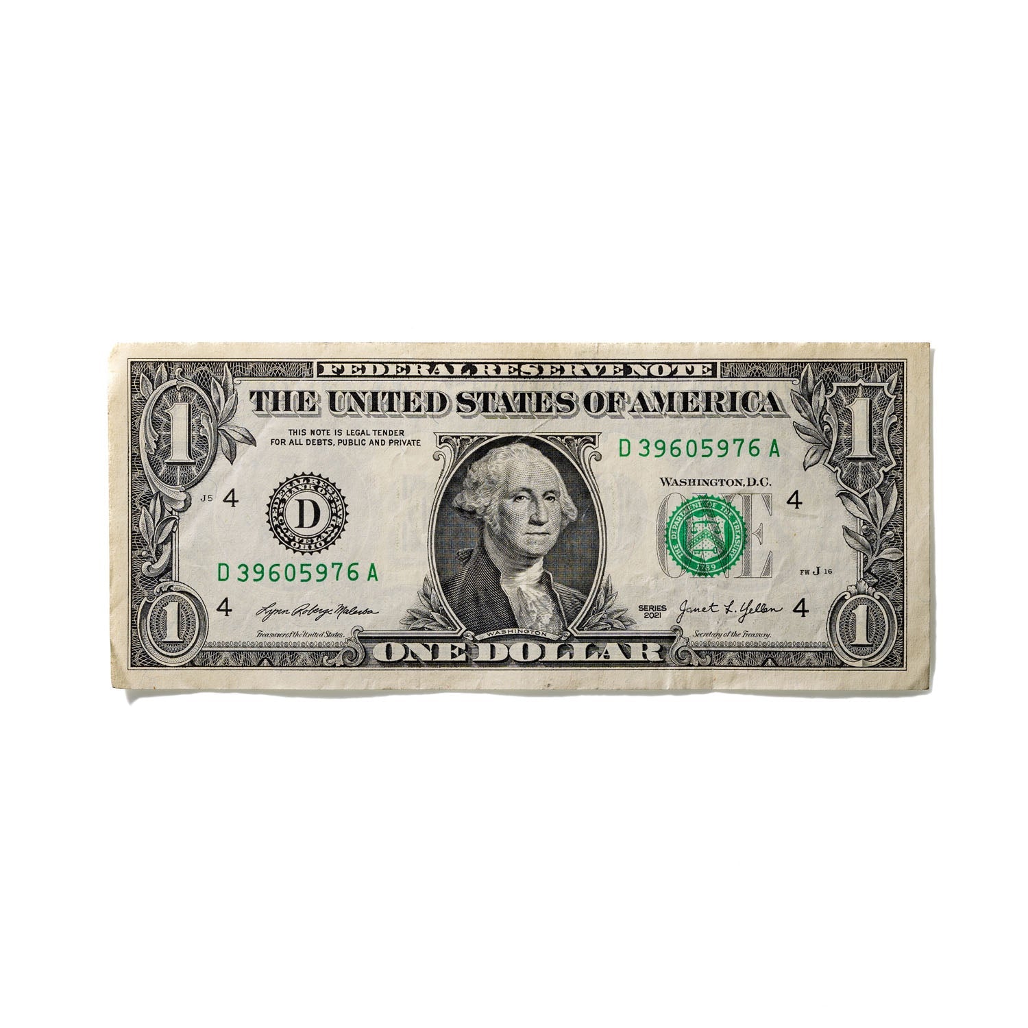 One-Dollar Bill No. 936