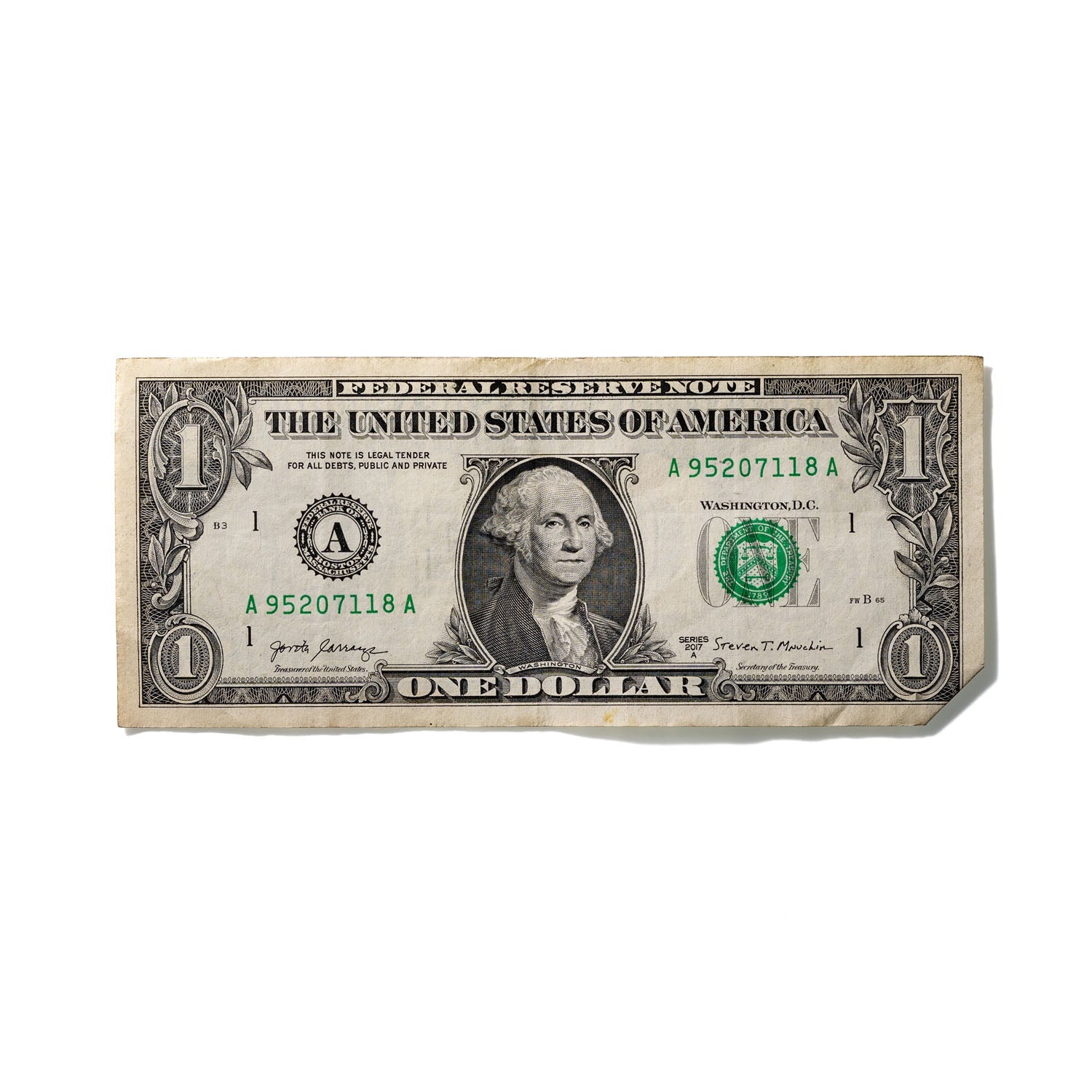 One-Dollar Bill No. 939