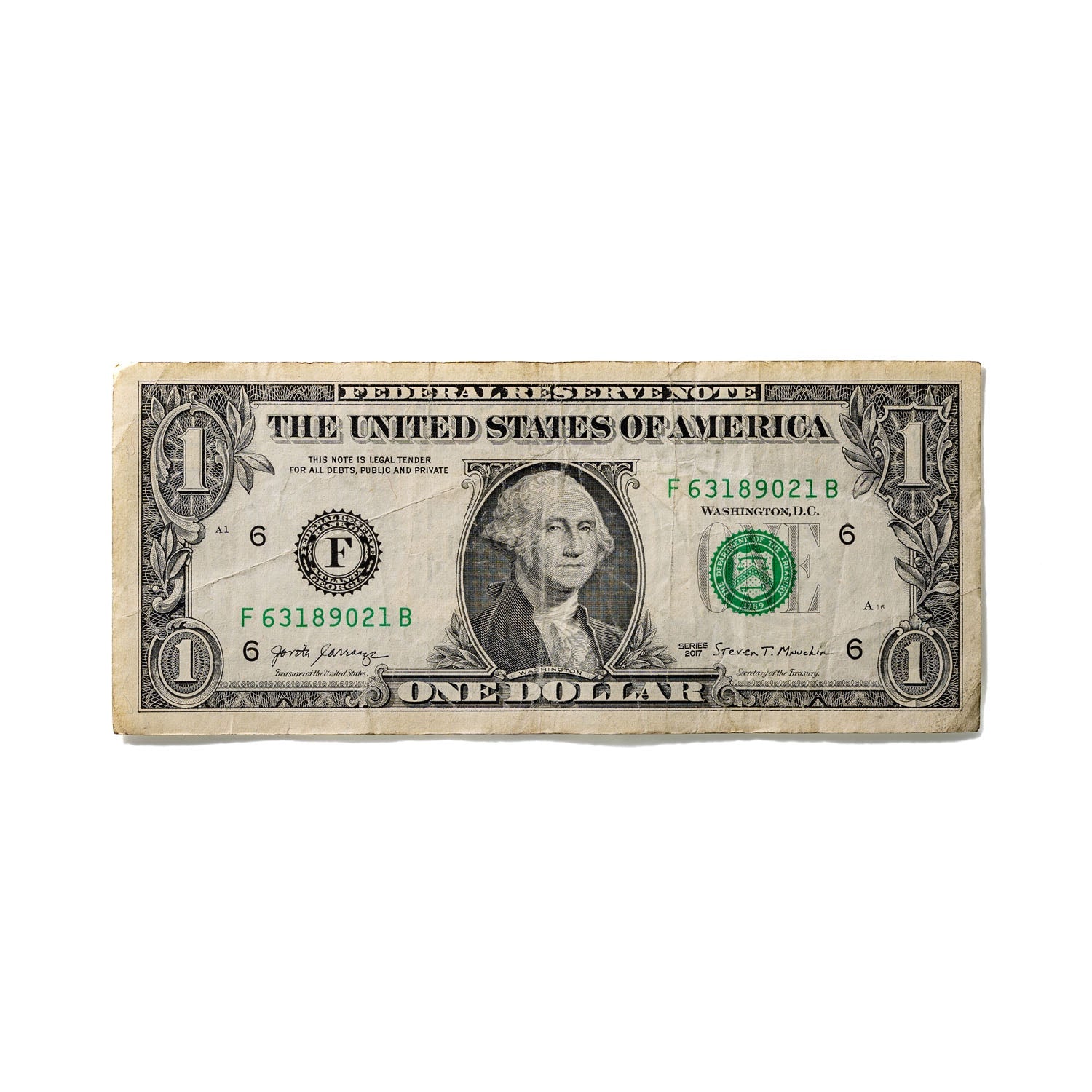 One-Dollar Bill No. 947