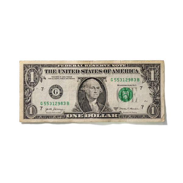 One-Dollar Bill No. 969