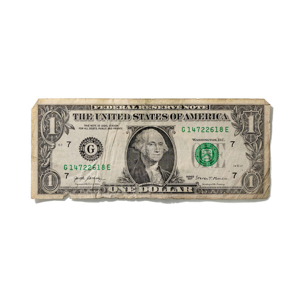 One-Dollar Bill No. 973