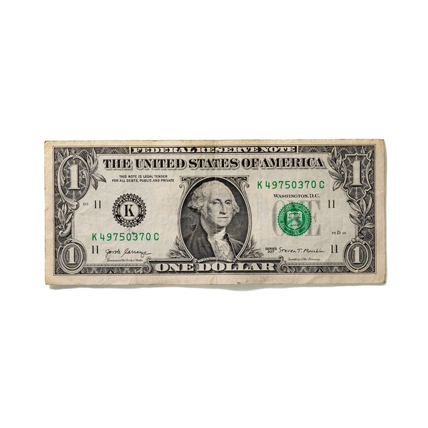 One-Dollar Bill No. 977