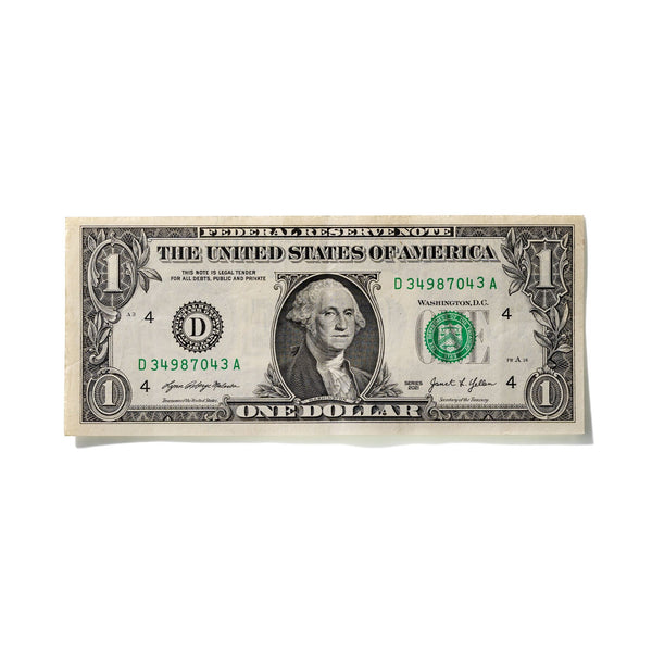 One-Dollar Bill No. 980