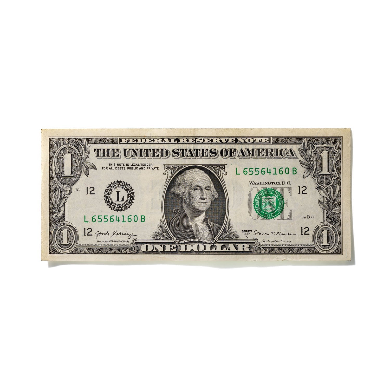 One-Dollar Bill No. 981