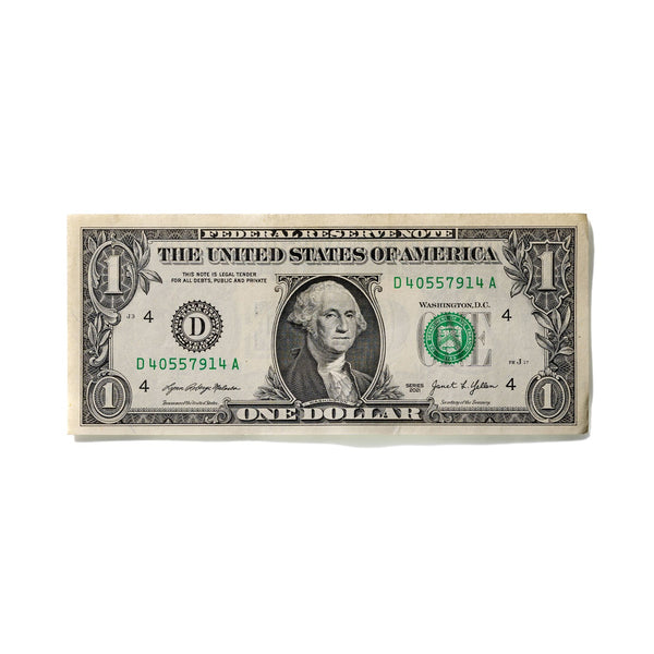 One-Dollar Bill No. 992