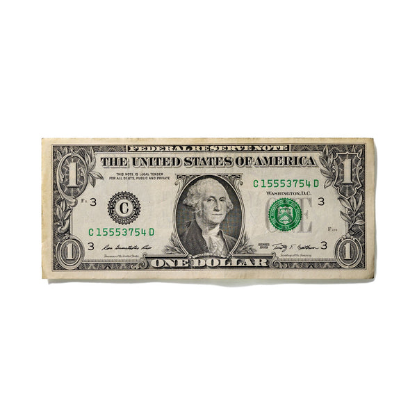 One-Dollar Bill No. 993