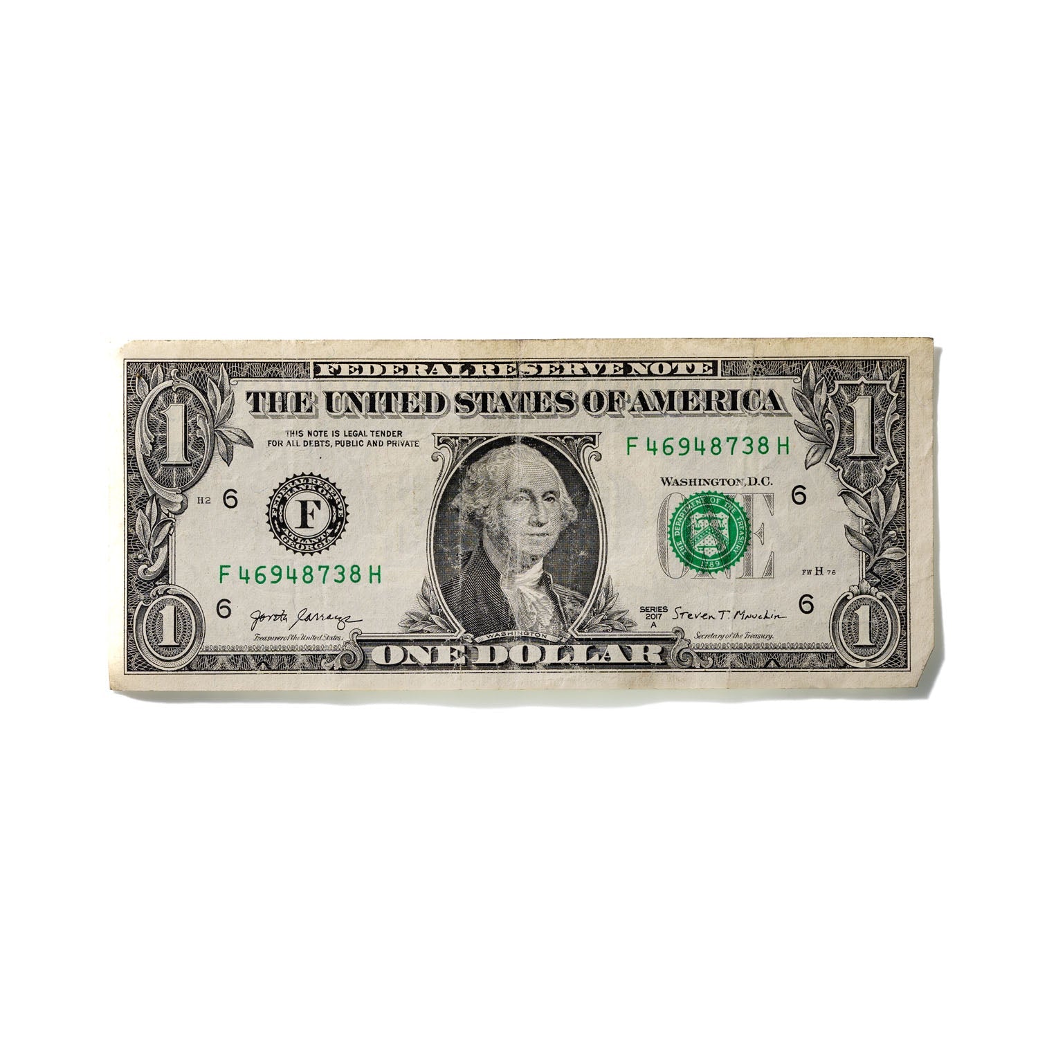 One-Dollar Bill No. 995