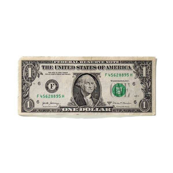 One-Dollar Bill No. 1000